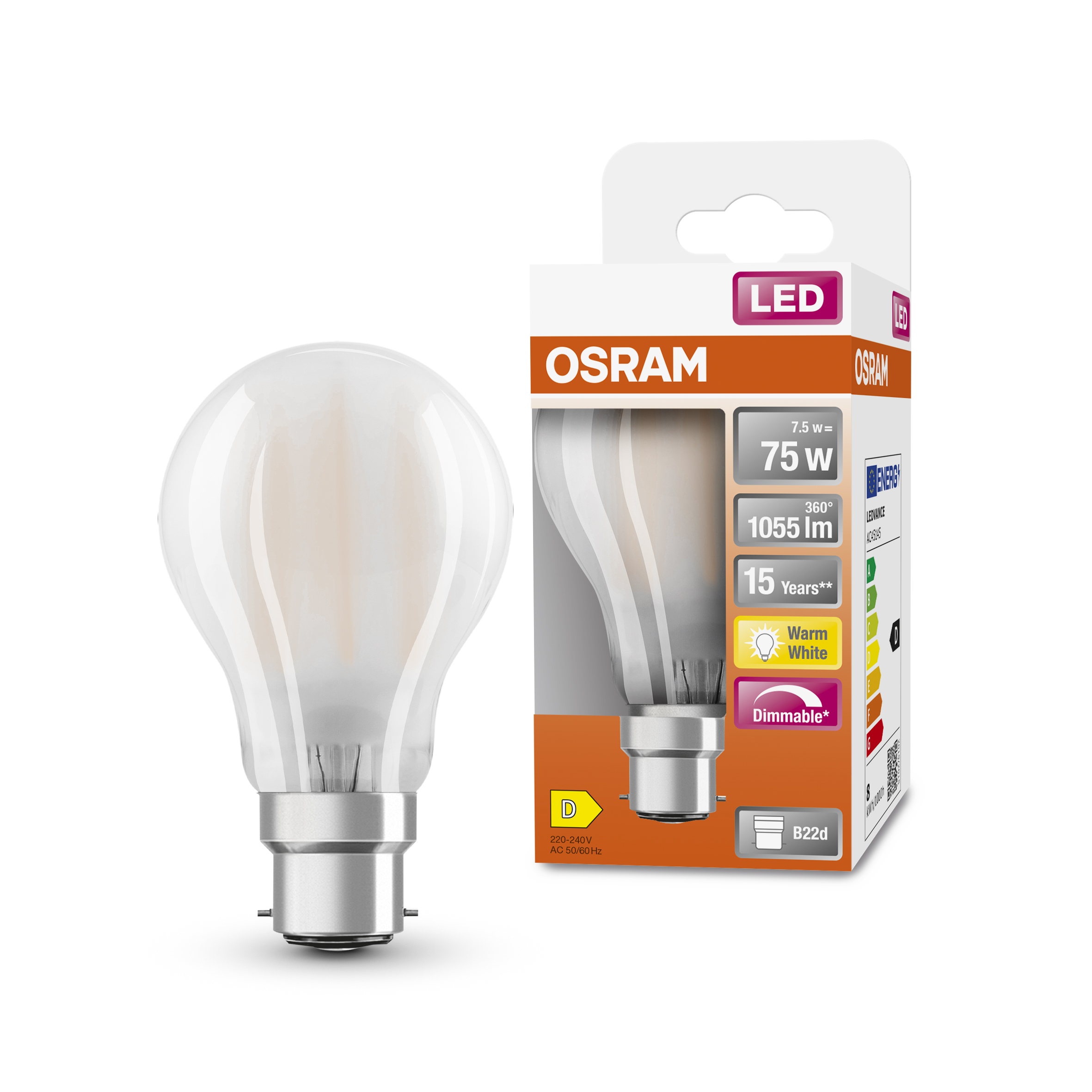 Osram led superstar classic a 75 dimmable discount